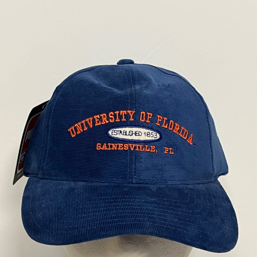 PUMA Ata University OF Florida NCAA Hat One Size Adjustable Hook Loop Blue New